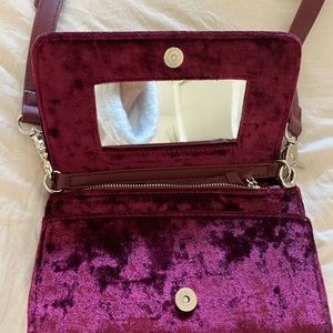 Swede crossbody bag